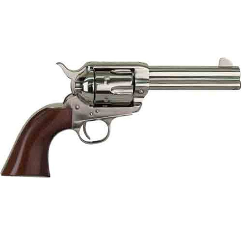 7-gppp45n Cimarron Pistolero .45 LC Single Action Revolver 6 Rounds 4.75" Barrel Pre-War Frame Walnut Grips Pre-War Nickel Finish