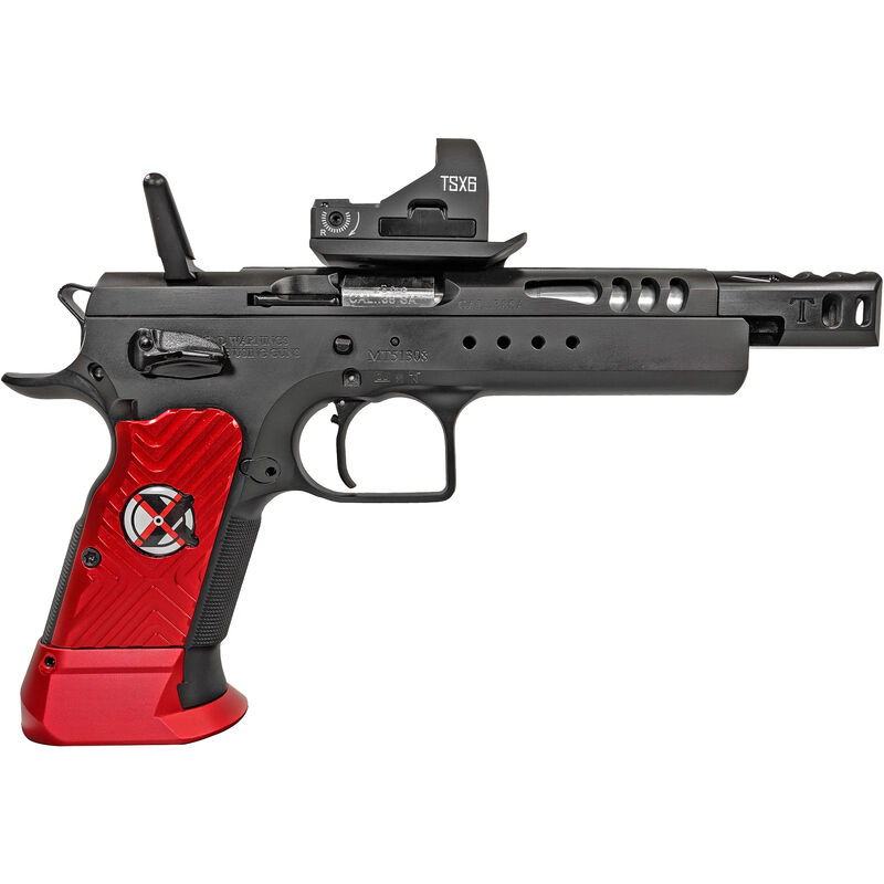 2-ea610690 EAA Witness Domina Xtreme 9mm Luger Semi Auto Pistol 5.25" Barrel 17 Rounds Hand Tuned Race Gun with Optic Steel Frame Aluminum Grips Two Tone Finish