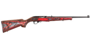 Ruger 10/22 22LR Red/Black Laminate Wild Hog