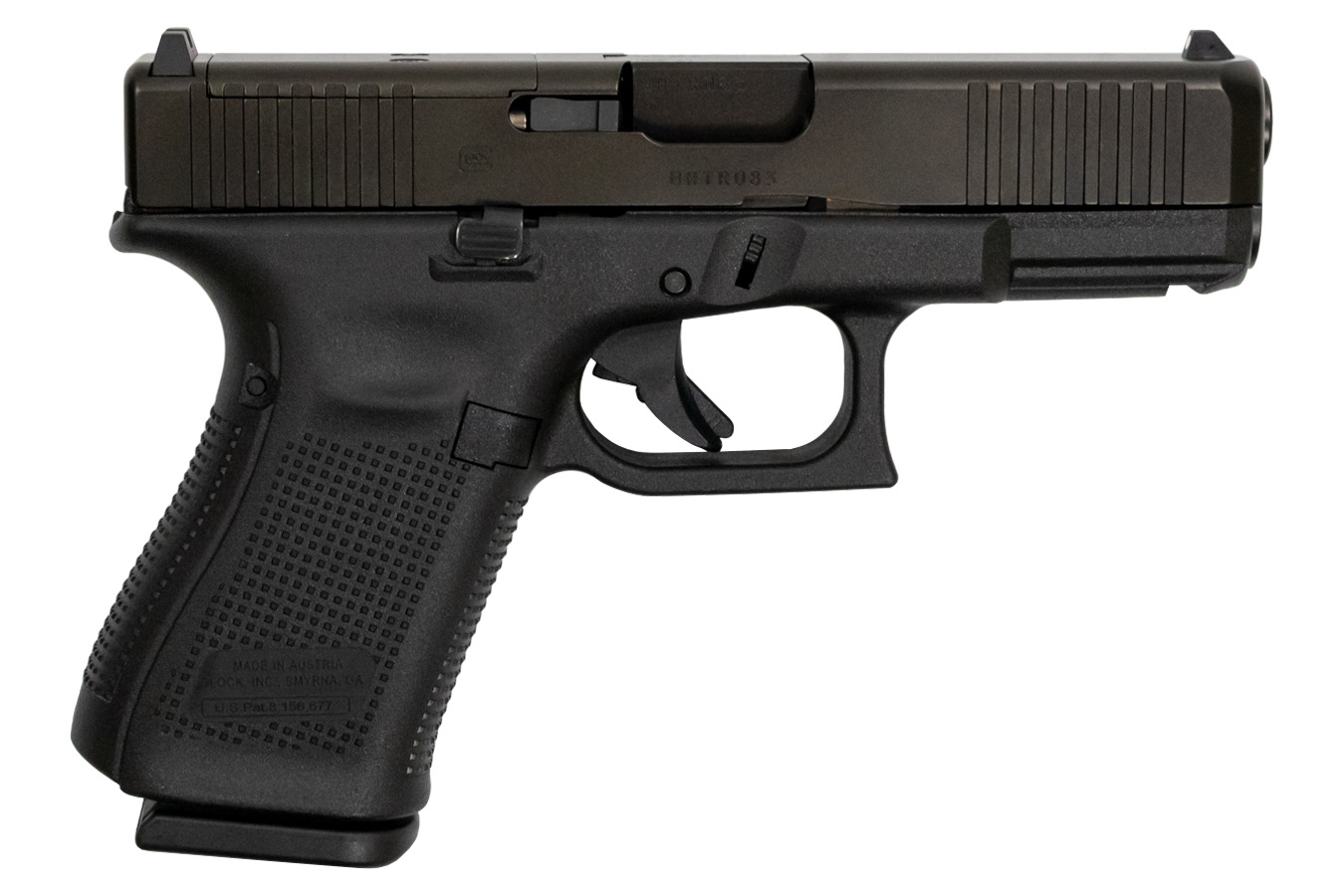 Glock 19 Gen5 9mm MOS Compact Pistol Glock 19 Gen5 9mm MOS Compact Pistol