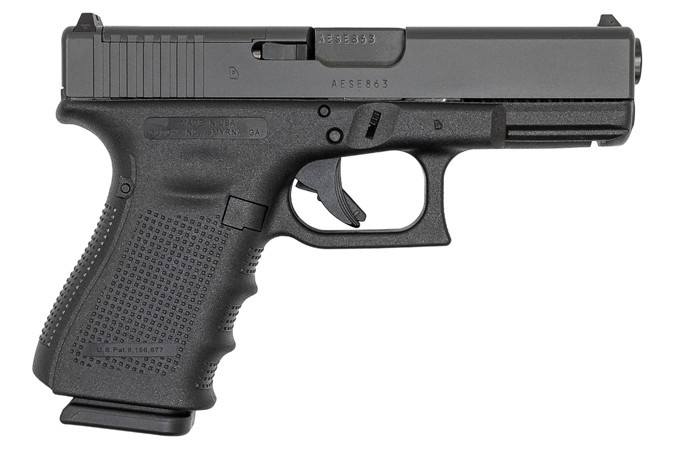 Glock 19 MOS Gen4 9mm 15-Round Pistol Glock 19 MOS Gen4 9mm 15-Round Pistol